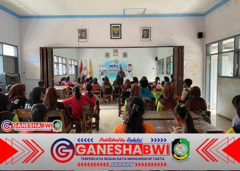 Babinsa Glenmore Beri Wawasan Kebangsaan kepada Siswa Baru SMPN 4 Glenmore