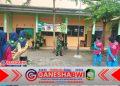 Babinsa Gambiran Latih Disiplin dan Cinta Tanah Air di MPLS SMP Muhammadiyah 12 Gambiran