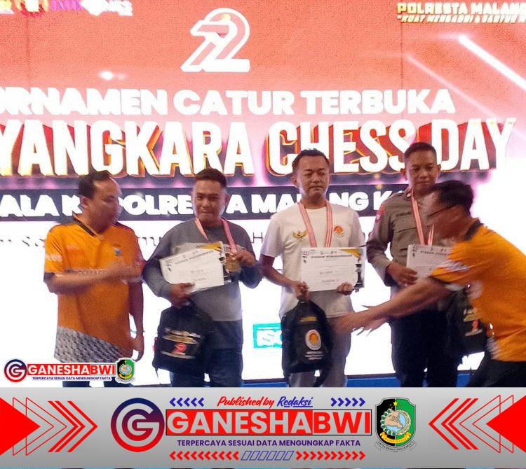 Aipda Nurparyadi Raih Juara Catur di Bhayangkara Cup Chess Day Malang