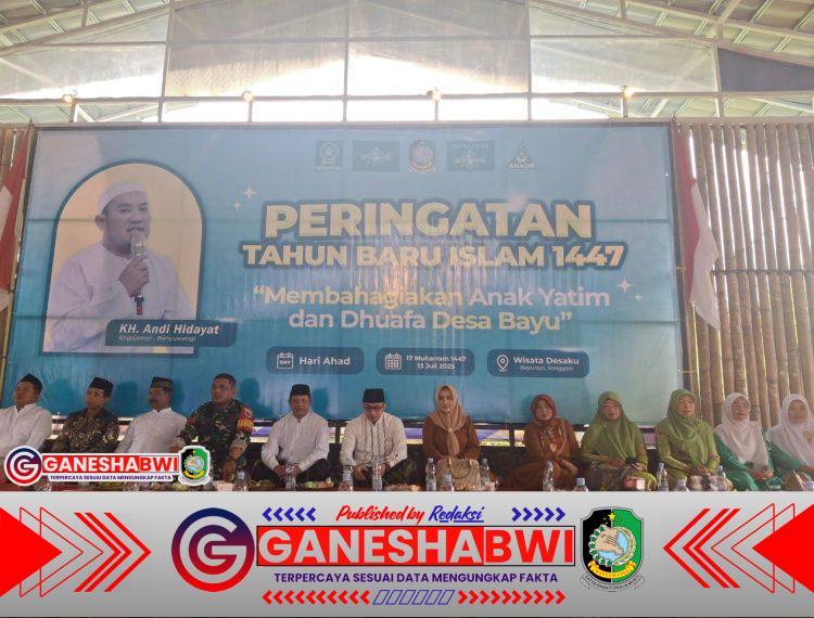 Babinsa Songgon Hadiri Peringatan Tahun Baru Islam 1447 H Bertema Santunan Anak Yatim dan Dhuafa Babinsa Songgon Hadiri Peringatan Tahun Baru Islam 1447 H Bertema Santunan Anak Yatim dan Dhuafa