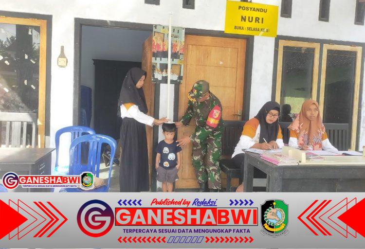 Babinsa Ringintelu Dorong Kesehatan Balita Lewat Posyandu NURI Babinsa Ringintelu Dorong Kesehatan Balita Lewat Posyandu NURI