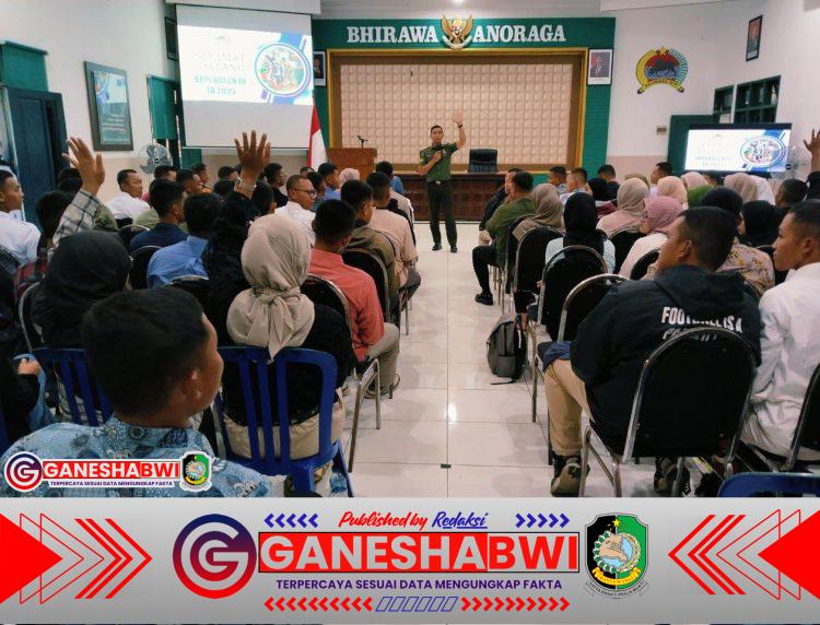 Kodim 0825/Banyuwangi Gelar Penerimaan SPPI Batch III Tahun 2025