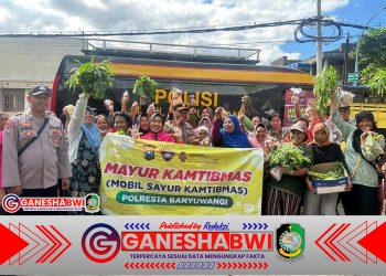 Polresta Banyuwangi Edukasi Bahaya Judi Online Lewat Wayang Kamtibmas dan Sosialisasi Operasi Patuh