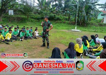 MPLS SMPN 1 Licin Tanamkan Disiplin dan Kekompakan Melalui Latihan PBB