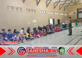 TNI Koramil Glagah Aktif Dukung Seleksi Paskibra Kecamatan Glagah 2025