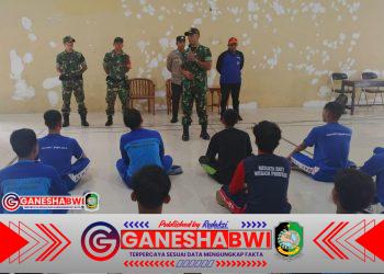 Danramil Glagah Berikan Wawasan Kebangsaan untuk Calon Paskibra Terpilih