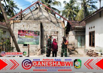 Ibu Sulami Terharu Rumahnya Disulap Jadi Layak Huni Lewat Program Rutilahu Kodim 0825/Banyuwangi