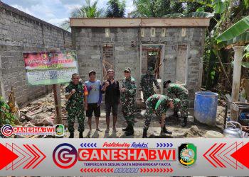 Dulu Hampir Roboh, Kini Rumah Pak Jemirin Layak Huni Berkat Program Rutilahu Kodim 0825/Banyuwangi