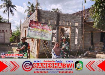 Ibu Evi Widiawati Tak Kuasa Menahan Haru, Rumahnya Kini Layak Huni Berkat Program Rutilahu Kodim 0825 Banyuwangi