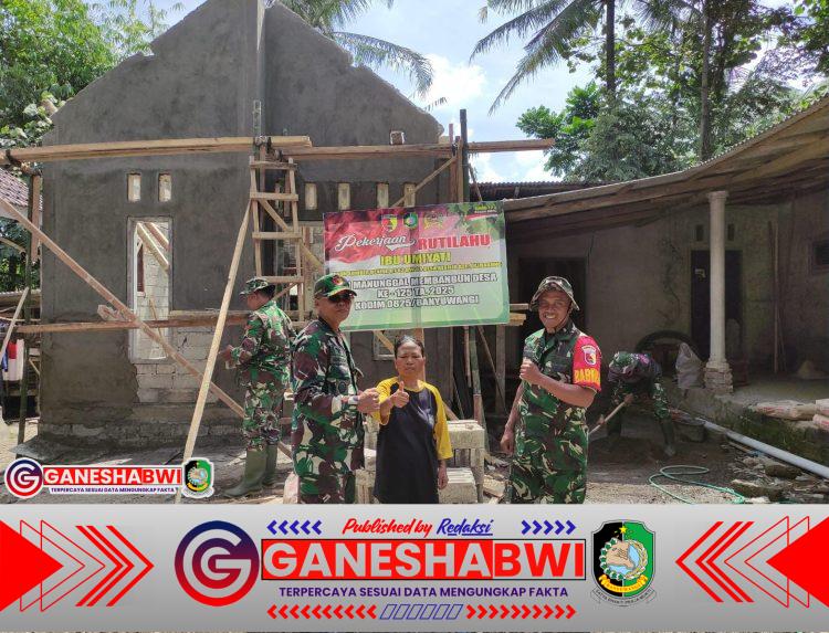 Penuh Haru, Rumah Ibu Umiyati Kini Sudah Masuk Tahap Plester Tembok Berkat Program Rutilahu Kodim 0825 Banyuwangi Penuh Haru, Rumah Ibu Umiyati Kini Sudah Masuk Tahap Plester Tembok Berkat Program Rutilahu Kodim 0825 Banyuwangi