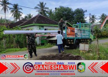 Atasi Krisis Air Bersih, Pra TMMD 125 Kodim 0825 Banyuwangi Bangun Sumur Bor di Siliragung