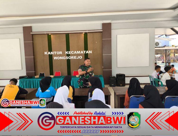 Semarak Seleksi Paskibra HUT RI ke-80, Koramil 0825/15 Wongsorejo Bentuk Generasi Muda Tangguh