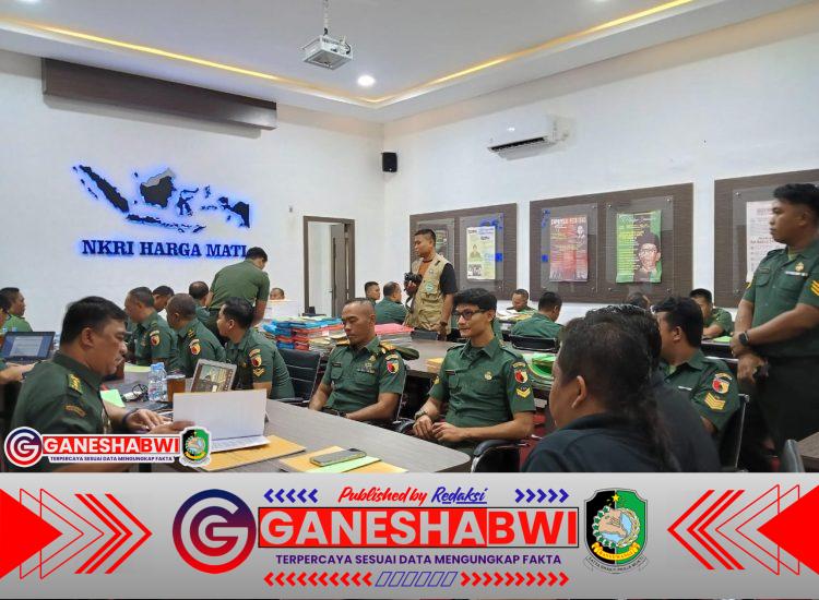 Kodim 0825/Banyuwangi Jalani Wasrik dari Itdam V/Brawijaya, Dorong Transparansi dan Akuntabilitas Kodim 0825/Banyuwangi Jalani Wasrik dari Itdam V/Brawijaya, Dorong Transparansi dan Akuntabilitas