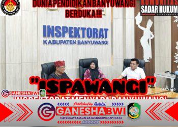 Inspektorat Banyuwangi Gelar Dialog Terbuka Tentang Kebijakan Pendidikan dengan Podcast "ISPAWANGI" Bersama Komunitas Sadar Hukum Banyuwangi Inspektorat Banyuwangi Gelar Dialog Terbuka Tentang Kebijakan Pendidikan dengan Podcast “ISPAWANGI” Bersama Komunitas Sadar Hukum Banyuwangi