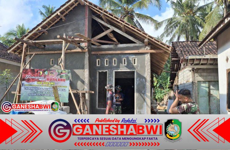 TMMD 125 Renovasi Rumah Ibu Sulami, Simbol Harapan dan Gotong Royong di Desa Kesilir TMMD 125 Renovasi Rumah Ibu Sulami, Simbol Harapan dan Gotong Royong di Desa Kesilir