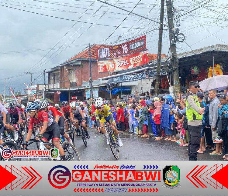 Polresta Banyuwangi Kawal Ketat Etape 3 TDBI 2025, Pastikan Rute Aman dan Steril