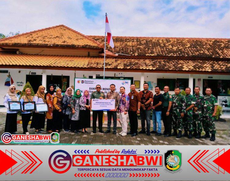 Kodim 0825/Banyuwangi Terima Bantuan CSR dari Bank BRI untuk Renovasi TK Kartika