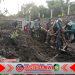 TMMD Kodim 0825/Banyuwangi Percepat Penimbunan dan Pembuatan Selokan di Siliragung TMMD Kodim 0825/Banyuwangi Percepat Penimbunan dan Pembuatan Selokan di Siliragung