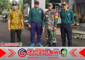 Babinsa Wringin Putih Amankan 5.000 Peserta Jalan Sehat Peringatan Tahun Baru Islam