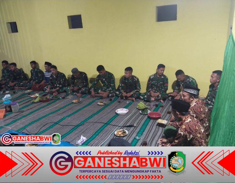 TMMD Kodim 0825/Banyuwangi Gelar Istighosah Bersama Warga Silirsari Demi Kelancaran Program