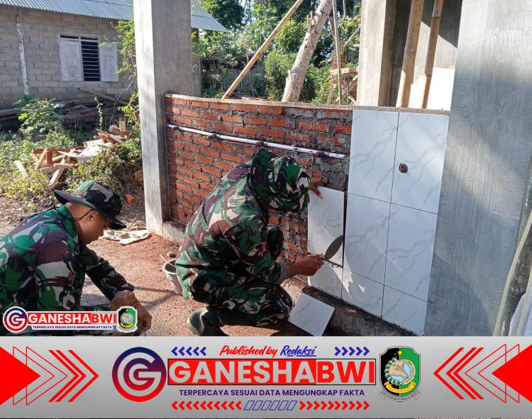 TMMD ke-125 Kodim 0825 Banyuwangi Genjot Pembangunan Penampungan Air Sumur Bor di Tegalwagah TMMD ke-125 Kodim 0825 Banyuwangi Genjot Pembangunan Penampungan Air Sumur Bor di Tegalwagah
