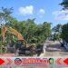 Progres Pembangunan Jembatan TMMD 125 Masuki Tahap Pemasangan Rangka Besi Penghubung