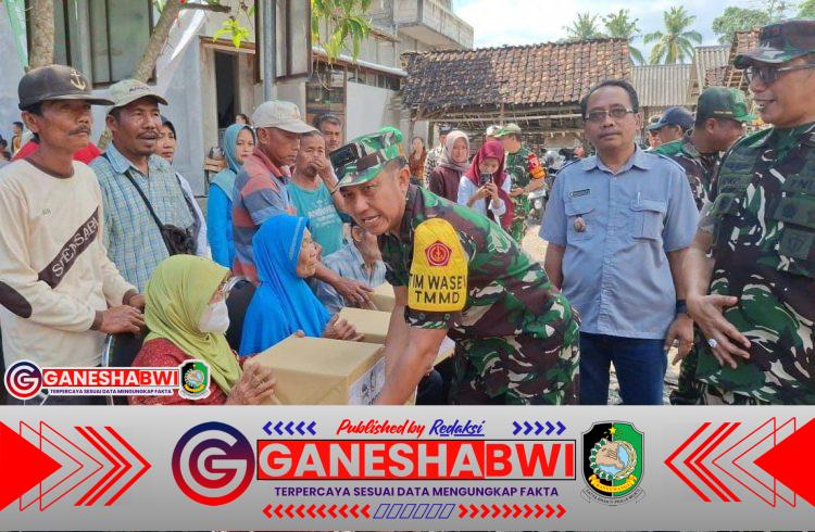 Wasev TMMD 125 Gelar Bakti Sosial di Siliragung Wasev TMMD 125 Gelar Bakti Sosial di Siliragung
