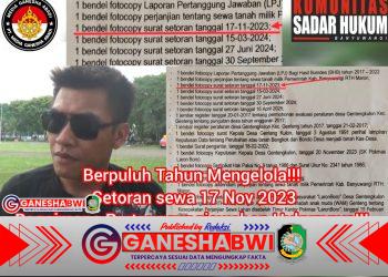 Komunitas Sadar Hukum Meminta Polresta Banyuwangi Segera Gelar Perkara Dugaan Penyimpangan Aset Daerah Komunitas Sadar Hukum Meminta Polresta Banyuwangi Segera Gelar Perkara Dugaan Penyimpangan Aset Daerah