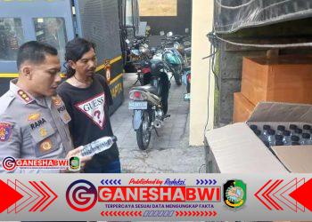 PW Fast Respon Apresiasi Polresta Banyuwangi Bongkar Penyelundupan 3.150 Botol Arak Bali