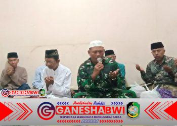 Satgas TMMD ke-125 Gelar Yasinan di Rumah Duka Warga Kesilir