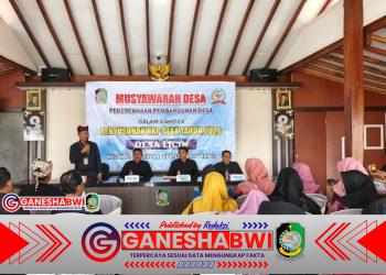 Musdes Desa Licin Bahas Rencana Pembangunan Tahun 2026