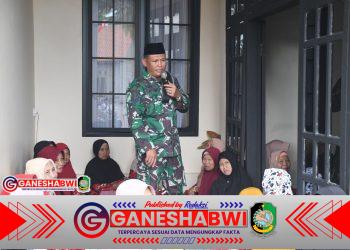 Pengajian Ibu-Ibu di Silirsari, Satgas TMMD 125 Perkuat Mental dan Spiritual Warga