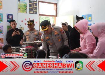 Polresta Banyuwangi Salurkan Makanan Bergizi Gratis untuk 1.218 Siswa di Tahap Awal