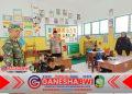 TNI Dampingi Pembagian Makanan Bergizi Gratis untuk Siswa SDN 2 Jambesari