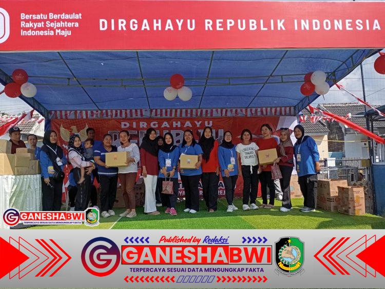 Warga Villa Mutiara Hijau 1 Meriahkan HUT RI ke-80 dengan Jalan Sehat