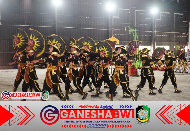 Ratusan Pelajar Banyuwangi Meriahkan LKBB 2025 dengan Kreasi Atraktif
