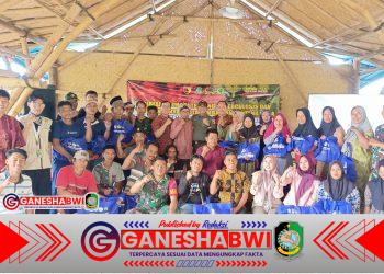 Kodim 0825/Banyuwangi Gelar Edukasi TBC dan Bagikan Genteng Kaca untuk Rumah Sehat