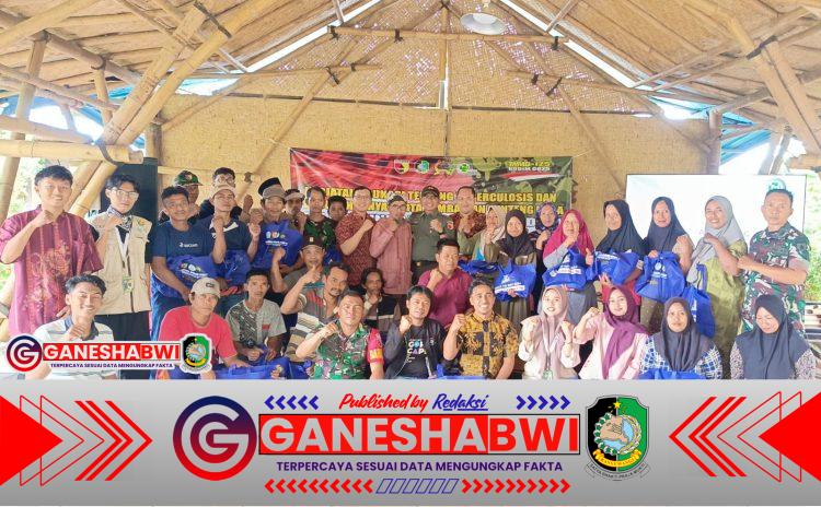 Kodim 0825/Banyuwangi Gelar Edukasi TBC dan Bagikan Genteng Kaca untuk Rumah Sehat