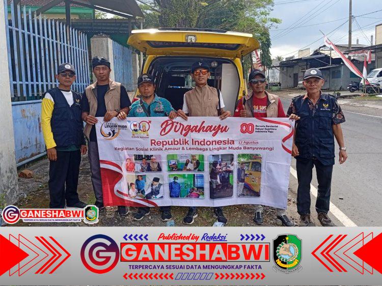 BAZNAS Banyuwangi Rayakan HUT RI ke-80 dengan Aksi Sosial dan Layanan Kesehatan Gratis
