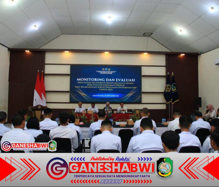 Sesitjen Kemenimipas Gelar Monev di Lapas Banyuwangi, Tekankan Transparansi dan Disiplin Pelaporan Sesitjen Kemenimipas Gelar Monev di Lapas Banyuwangi, Tekankan Transparansi dan Disiplin Pelaporan