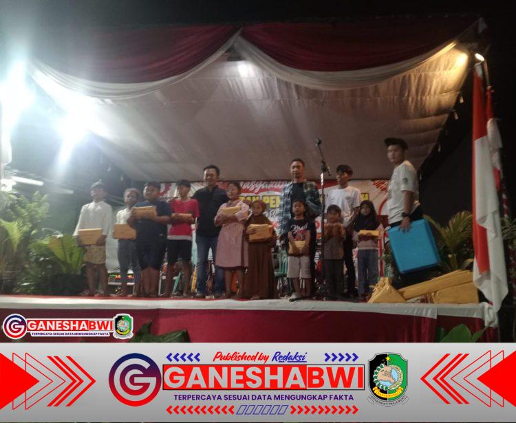 Babinsa Genteng Kulon Ikut Tasyakuran HUT RI ke-80, Pererat Kebersamaan dengan Warga