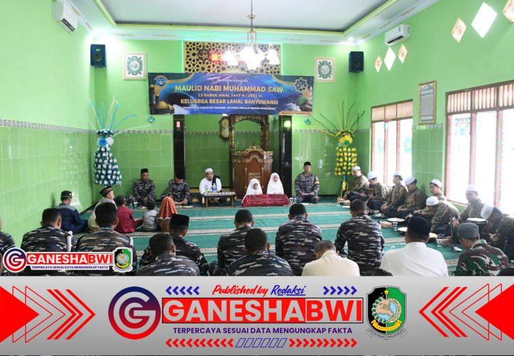 Maulid Nabi 1447 H di Lanal Banyuwangi, Danlanal Tekankan Teladan Rasulullah sebagai Fondasi Karakter Prajurit TNI