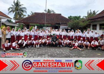 Cegah Bullying, Babinsa Tegaldlimo Gelar Pembinaan Karakter di SDN 1 Kedunggebang