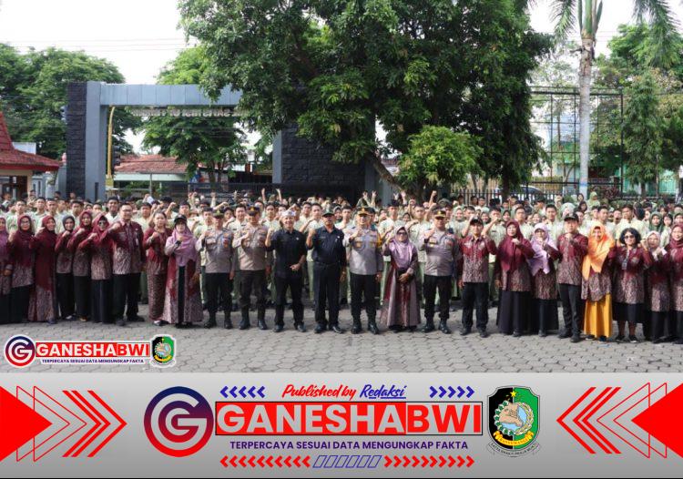 Polresta Banyuwangi Gencarkan “Police Goes to School” untuk Bentuk Generasi Tertib Hukum