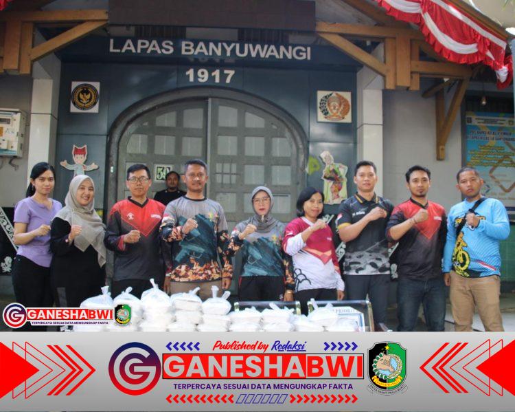 Lapas Banyuwangi Salurkan 40 Paket Makanan untuk Warga Sekitar Lapas Banyuwangi Salurkan 40 Paket Makanan untuk Warga Sekitar