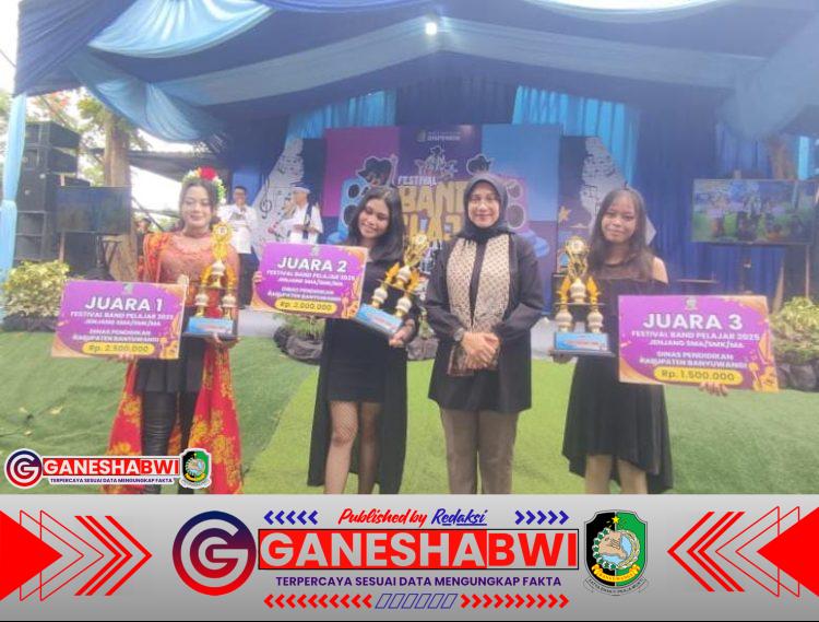 SMAN 1 Glagah Juara Festival Band Pelajar Banyuwangi 2025 SMAN 1 Glagah Juara Festival Band Pelajar Banyuwangi 2025