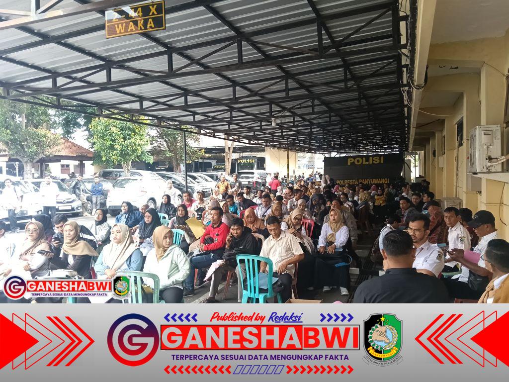 Pemohon SKCK PPPK Paruh Waktu di Banyuwangi Membludak, Ribuan Honorer Antusias Lengkapi Persyaratan