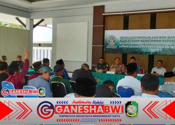 Sosialisasi BMN Kementerian Kehutanan Bahas Lahan Pengembangan Hutan Multi Guna di Wongsorejo