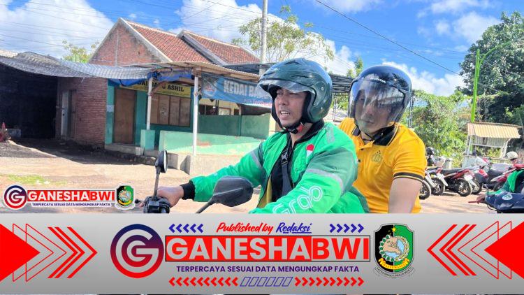 Kapolresta Banyuwangi Naik Ojol, Dukung Program Jumat Berkah ASN