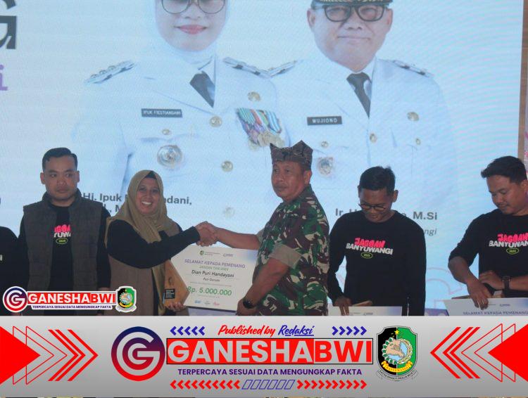 Kasdim 0825/Banyuwangi Hadiri Awarding Jagoan Banyuwangi, Dukung Inovasi dan Kreativitas Lokal